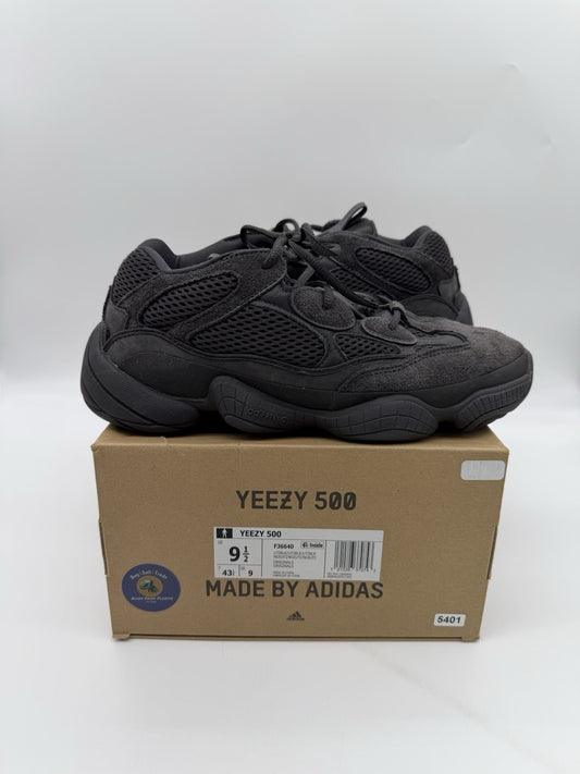 Size 9.5 - adidas Yeezy Boost 500 Utility Black
