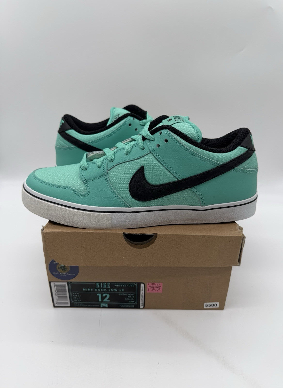 Size 12 - Nike Dunk Low Crystal Mint 2012 (Brand New)