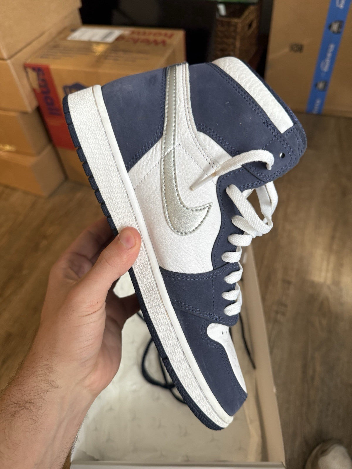 Size 9.5 - Jordan 1 Retro High CO.JP Midnight Navy