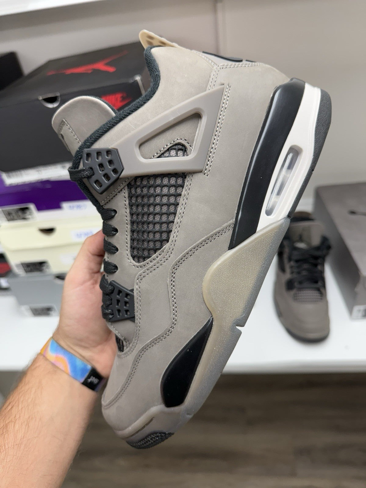 Size 11.5 - Jordan 4 Retro Cave Stone