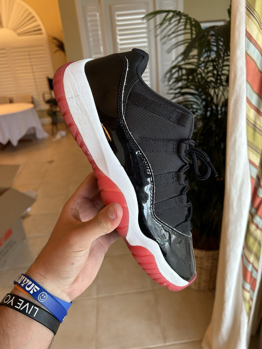 Size 11.5 - Jordan 11 Low Retro Bred (2025)
