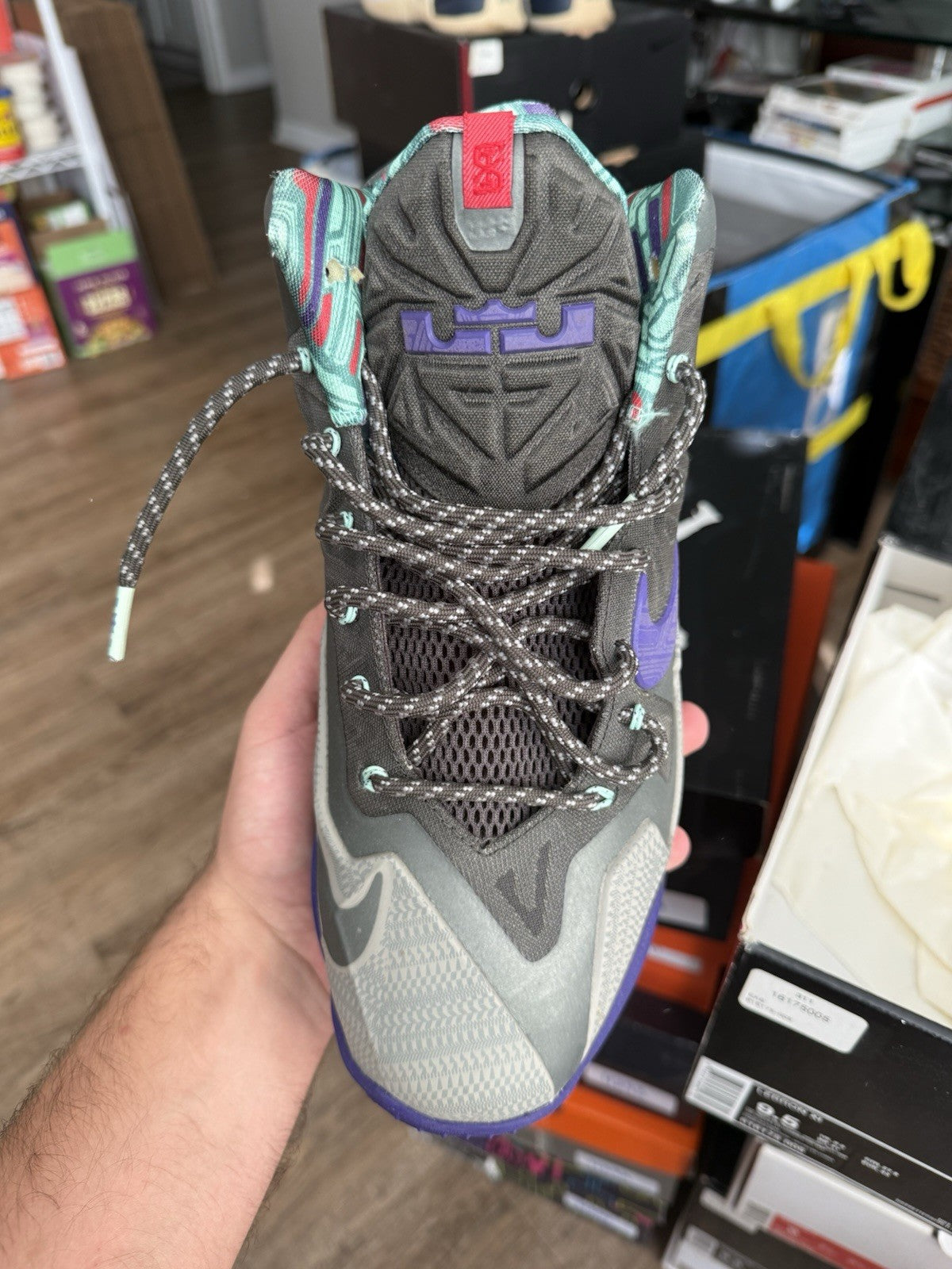 Size 9.5 - Nike LeBron 11 Terracotta Warrior