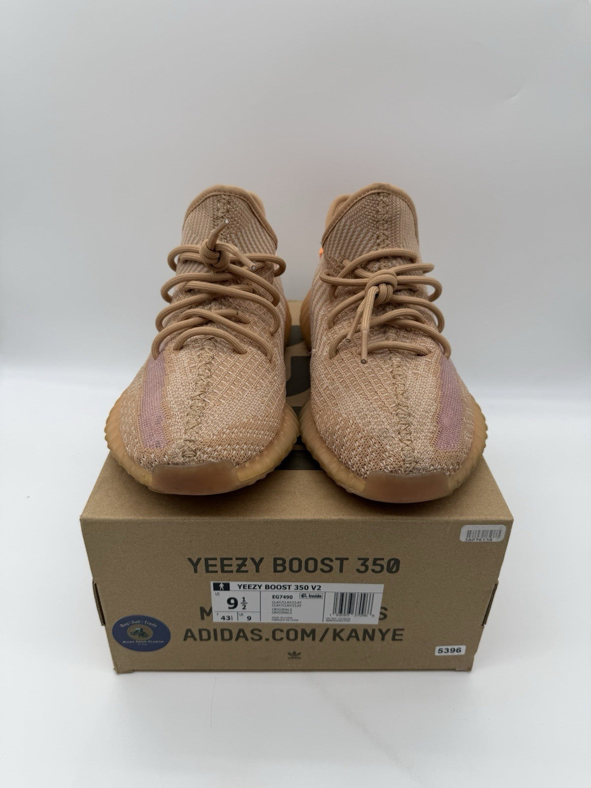 Size 9.5 - adidas Yeezy Boost 350 V2 Clay