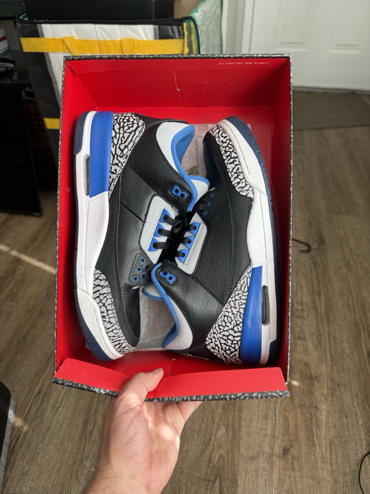 Size 11 - Jordan 3 Retro Sport Blue