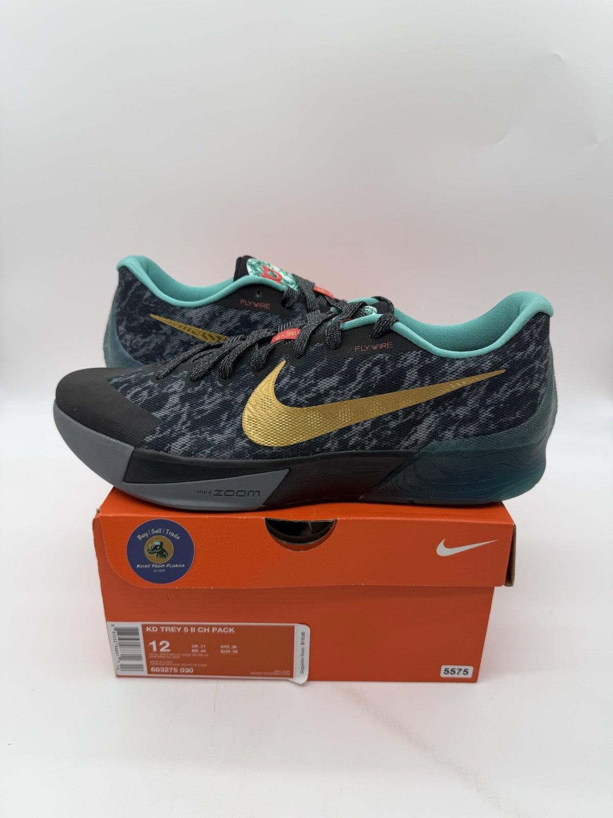 Size 12 - Nike KD 5 Trey China Pack (Brand New)