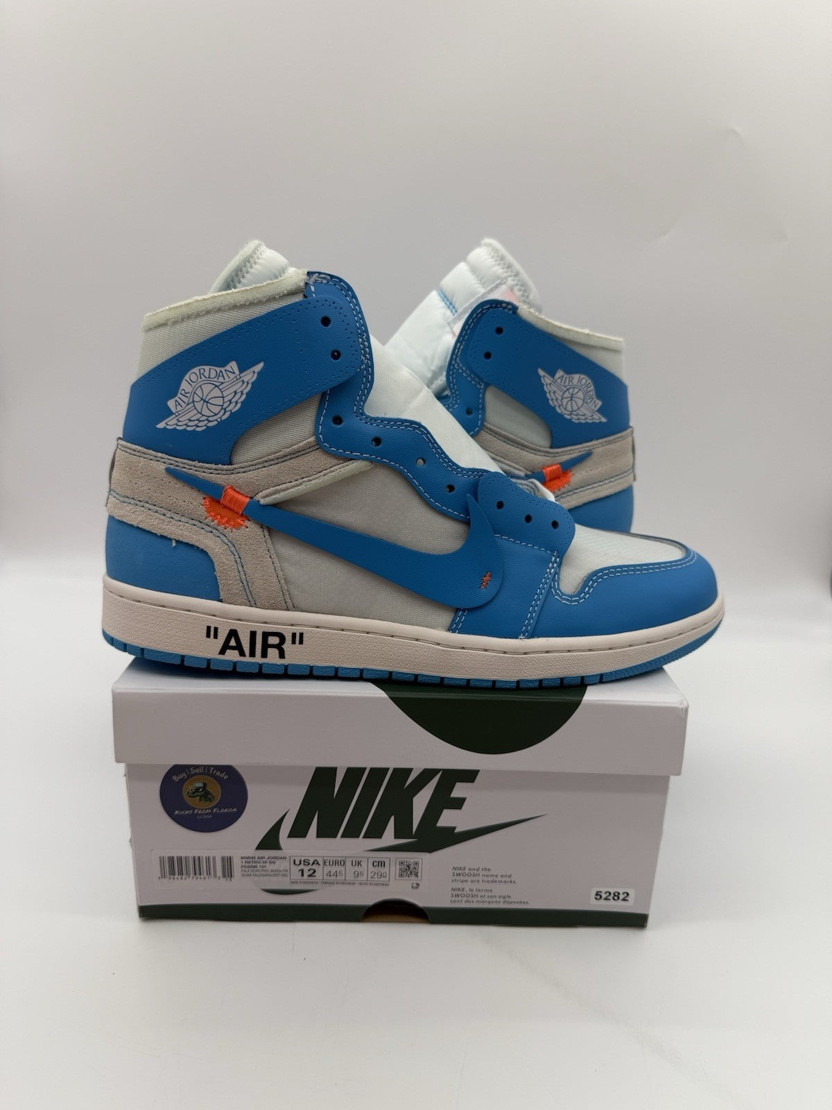 Size 10.5 - Jordan 1 Retro OG x Off-White High UNC (Brand New)