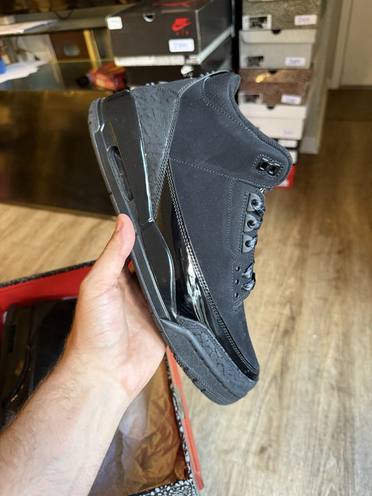 Size 11 -Jordan 3 Retro Black Cat (2025)