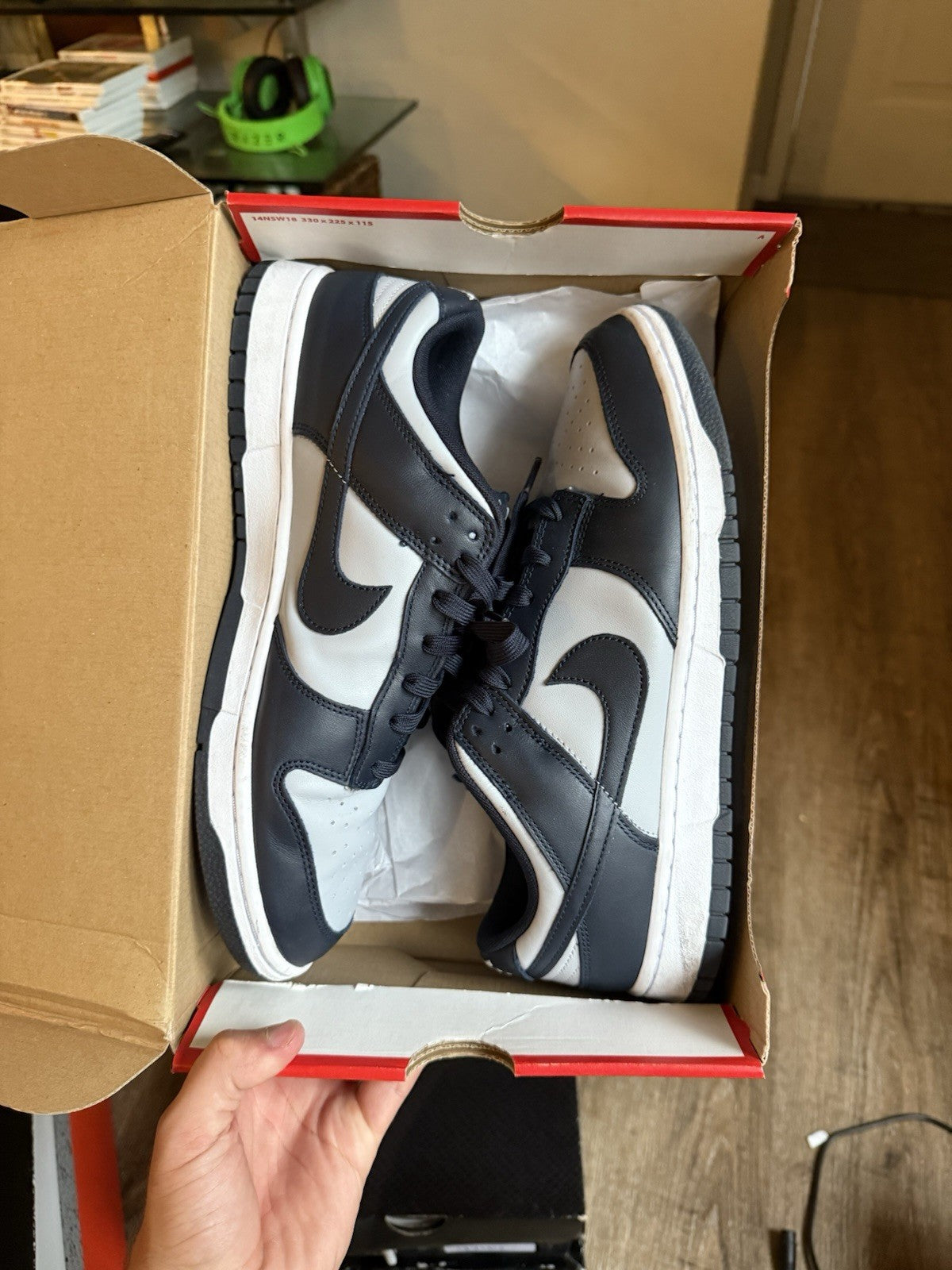 Size 12 - Nike Dunk Low Georgetown