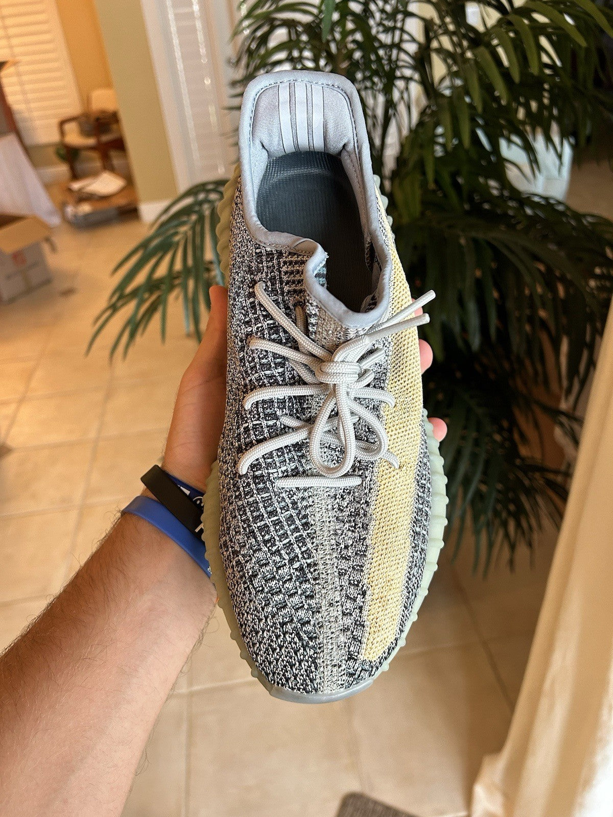 Size 10 - Adidas Yeezy Boost 350 V2 Ash Blue