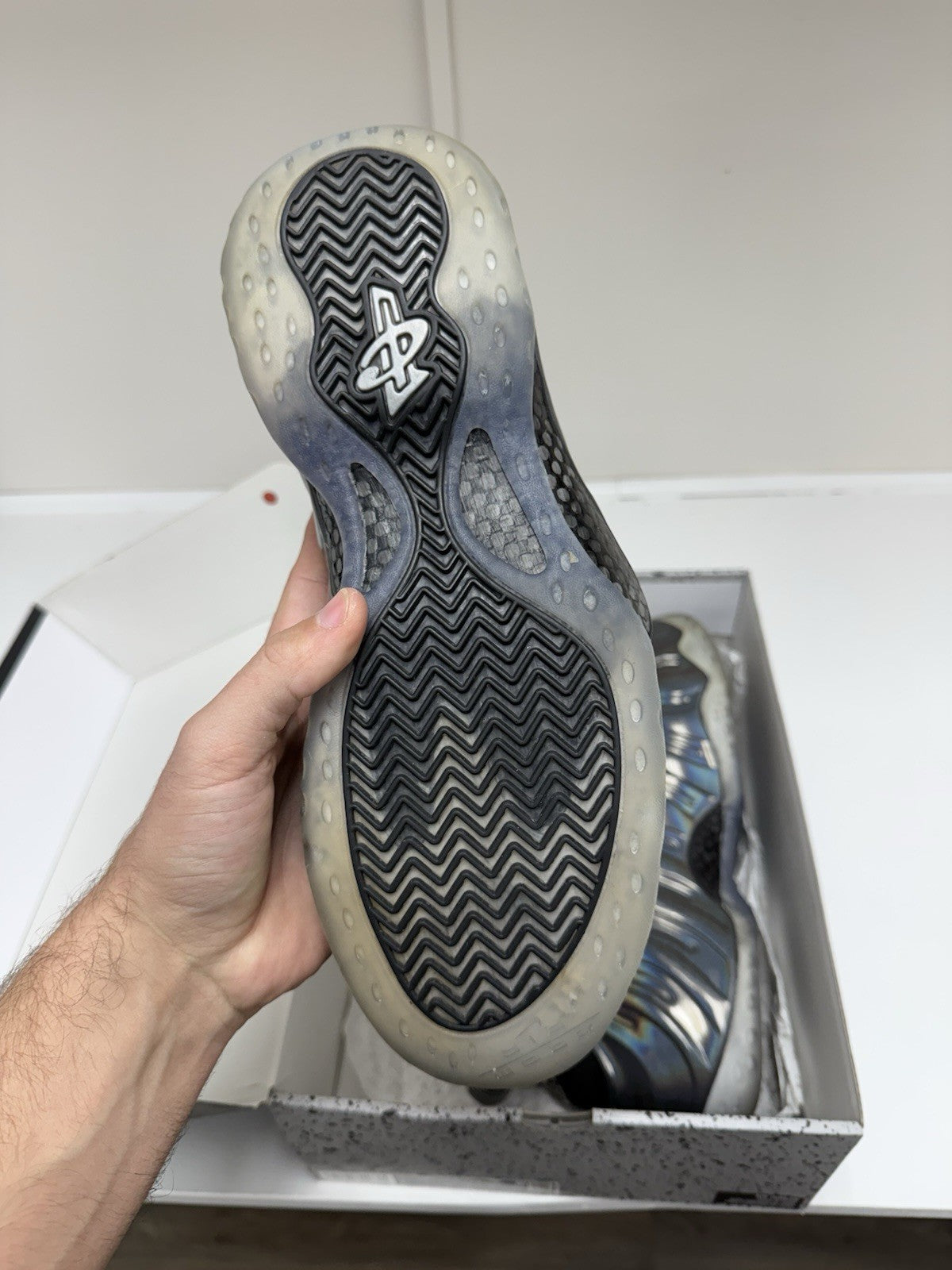 Size 11.5 - Nike Air Foamposite One Hologram