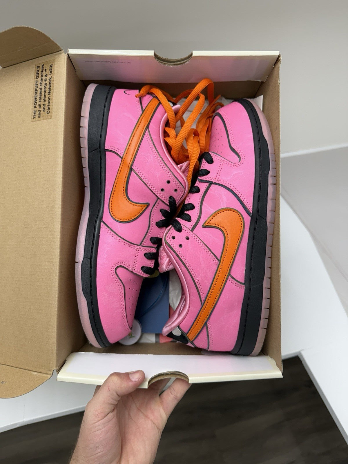 Size 10.5 - Nike SB Dunk Low Powerpuff Girls Blossom