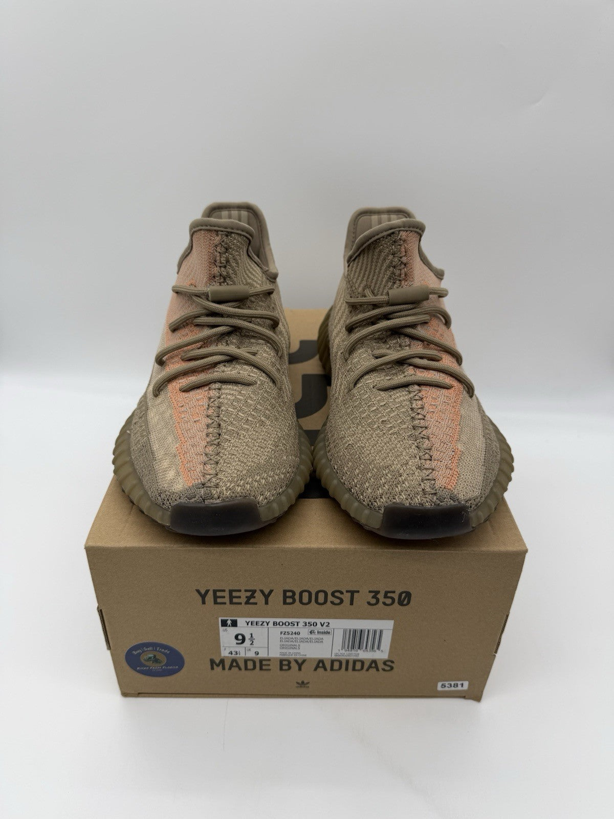 Size 9.5 - Yeezy Boost 350 V2 Sand Taupe