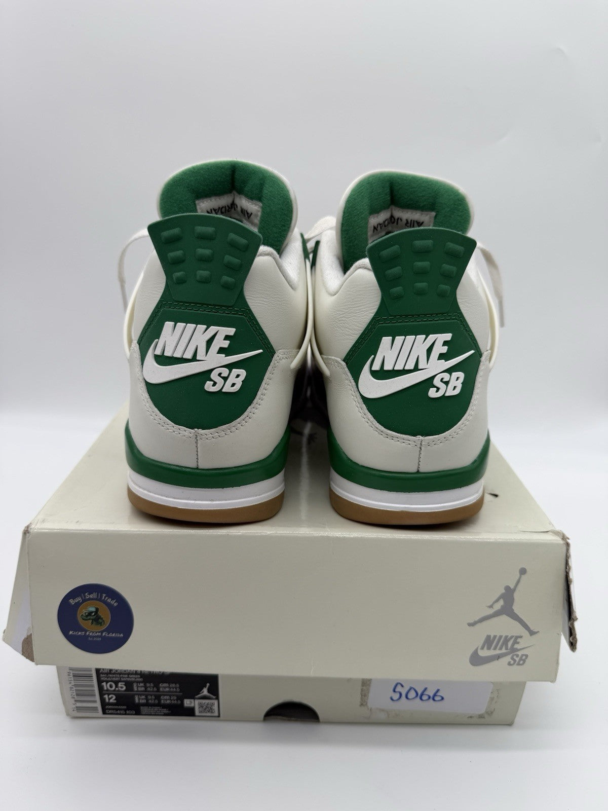 Size 10.5 - Jordan 4 Retro Pine Green SB