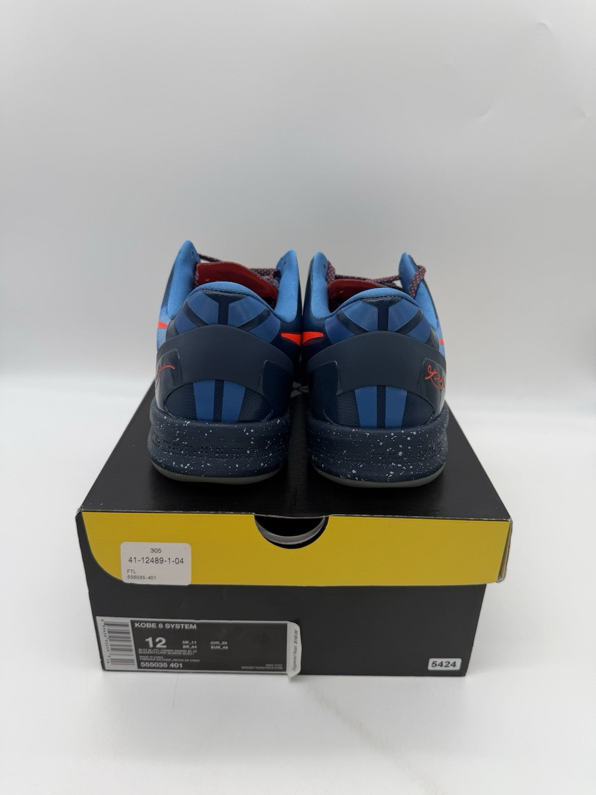 Size 12 - Nike Kobe 8 System Blue Blitz (Brand New)