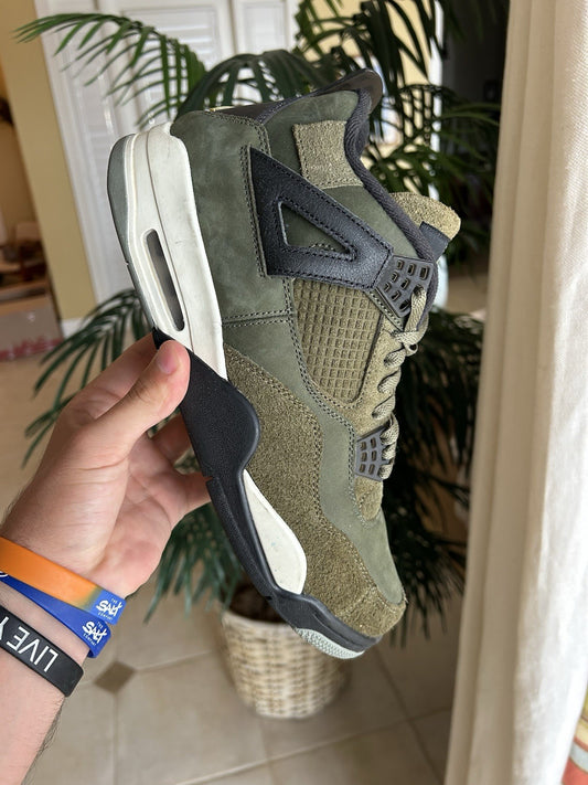 Size 11 - Jordan 4 Retro Craft Olive