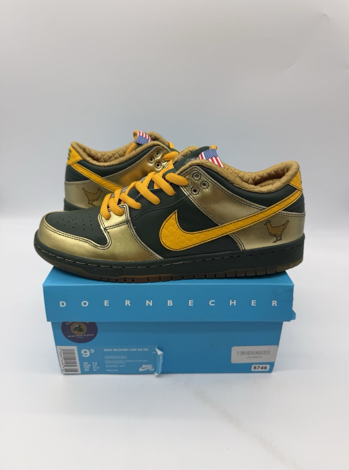 Size 9.5 - Nike SB Dunk Low Doernbecher 2018 (Brand New)