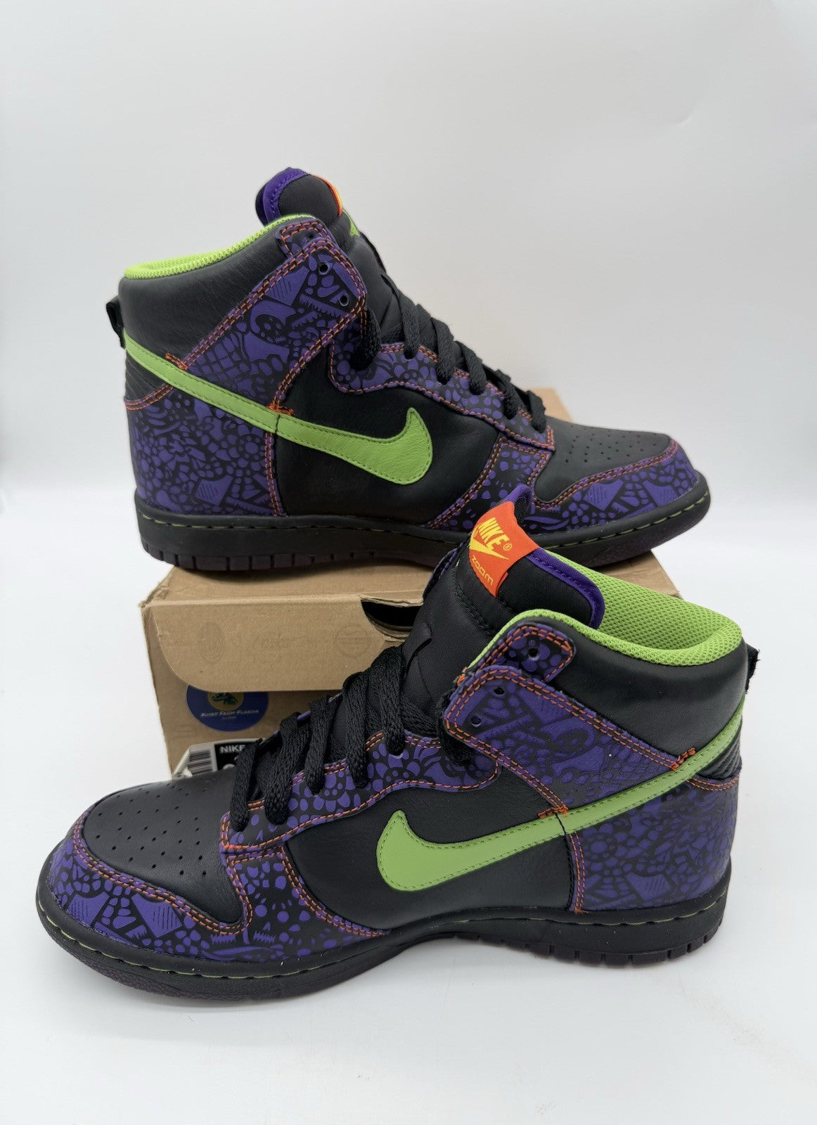 Size 9 - Nike Dunk High Day of the Dead (Brand New)