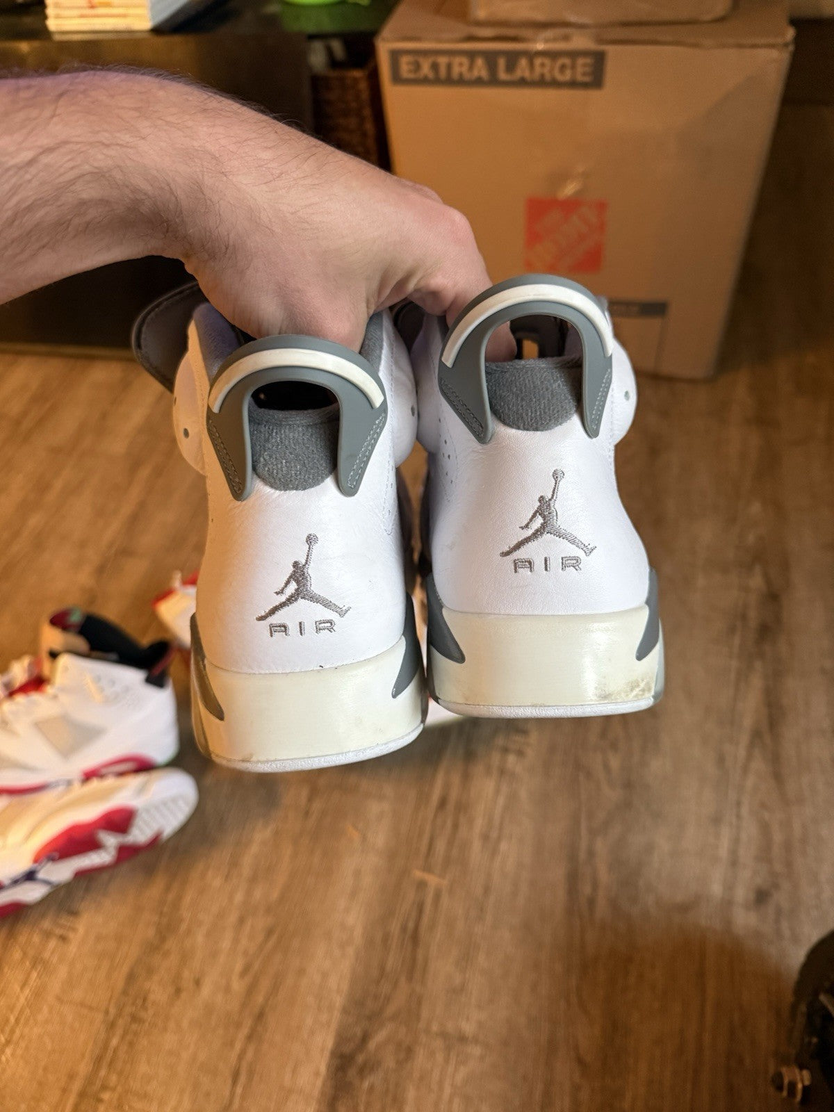 Size 12 - Jordan 6 Retro Cool Grey