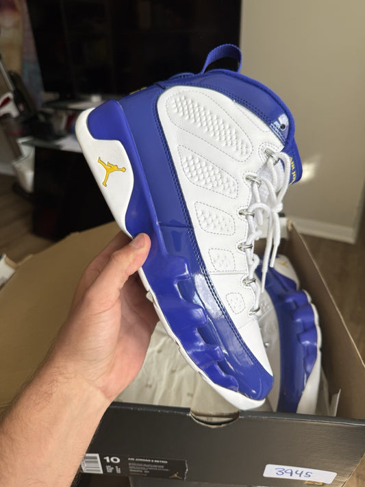 Size 10 - Jordan 9 Retro Kobe PE