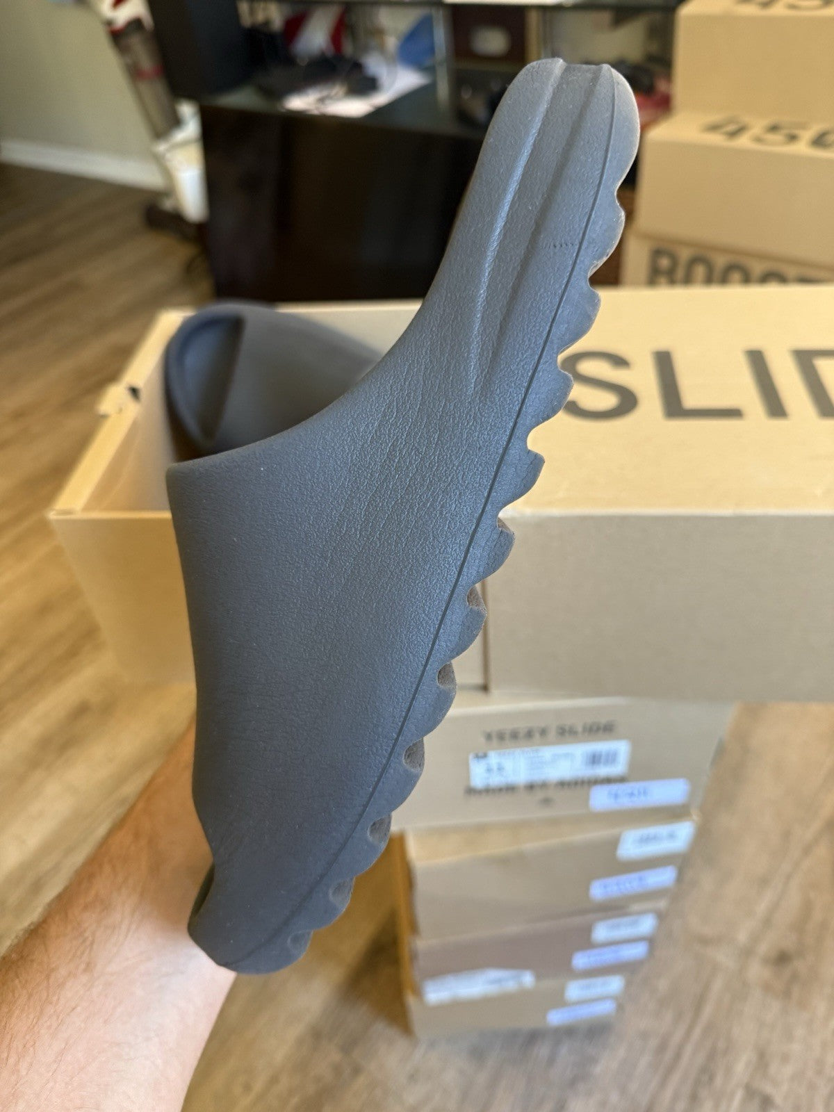 Size 11 - adidas Yeezy Slide Onyx