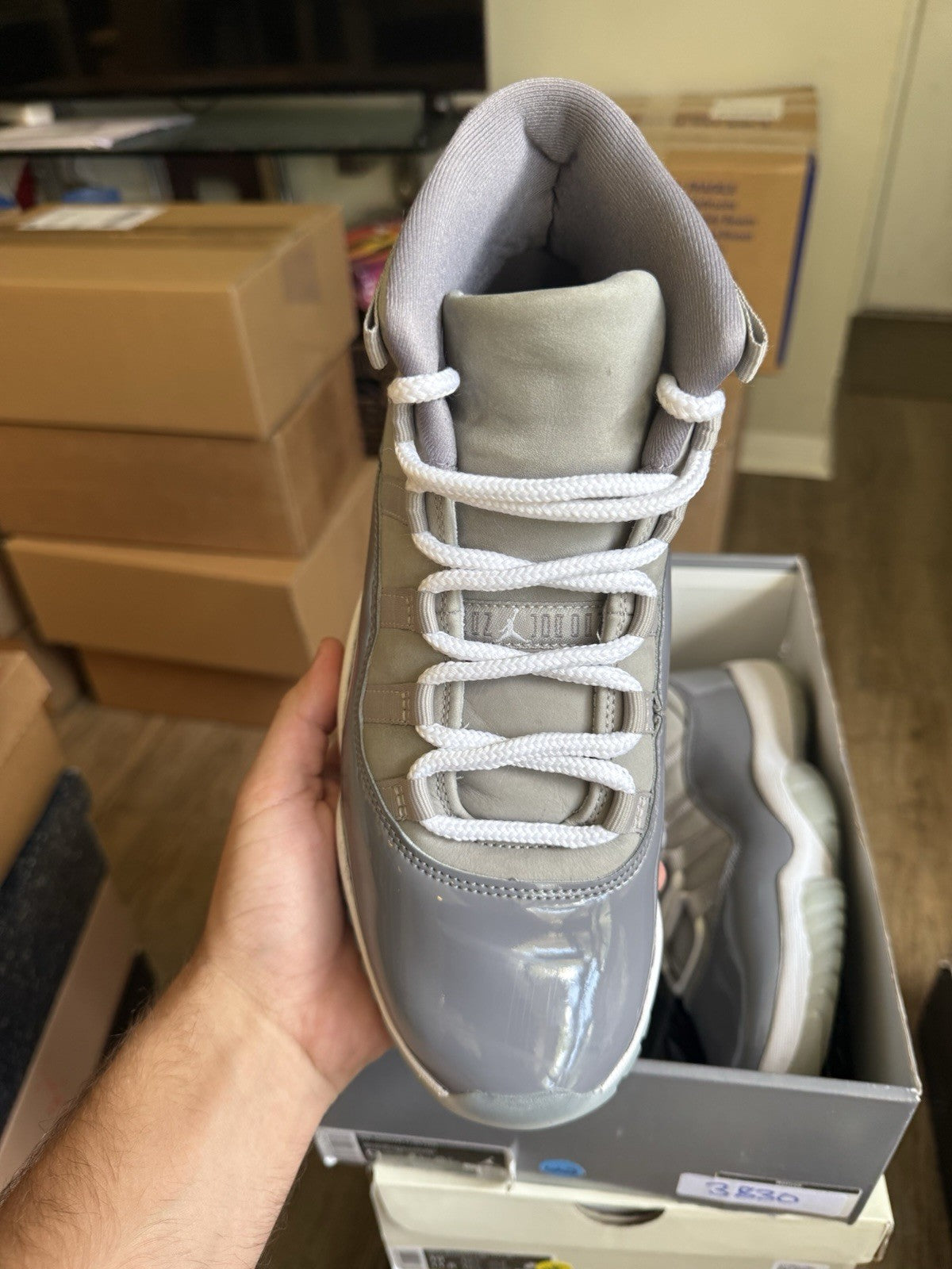 Size 9 - Jordan 11 Retro High Cool Grey (2021)