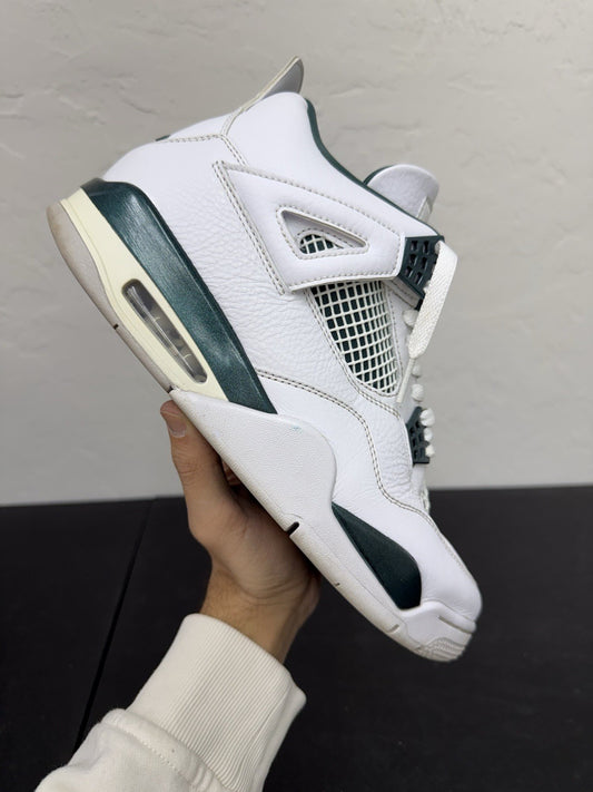 Size 10 - Jordan 4 Retro Oxidized Green