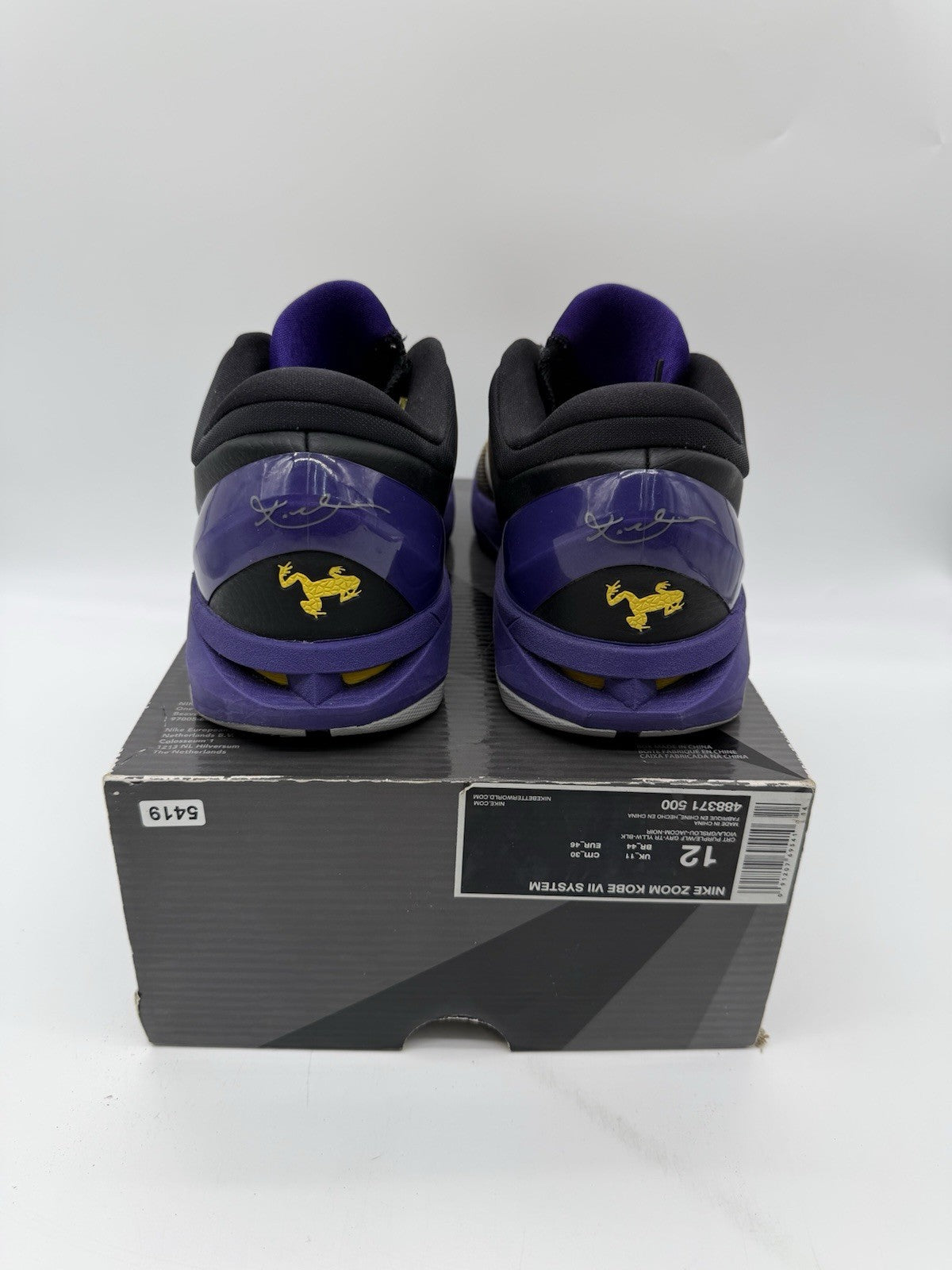 Size 12 - Nike Zoom Kobe VII 7 System Poison Dart Frog (488371-500)