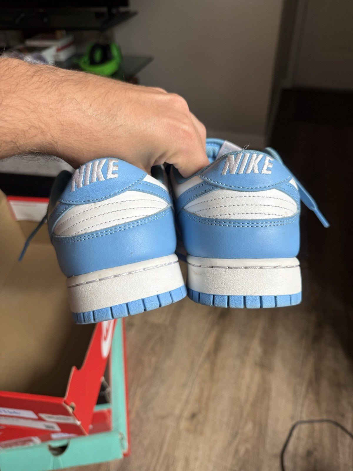 Size 13 - Nike Dunk Low UNC University Blue