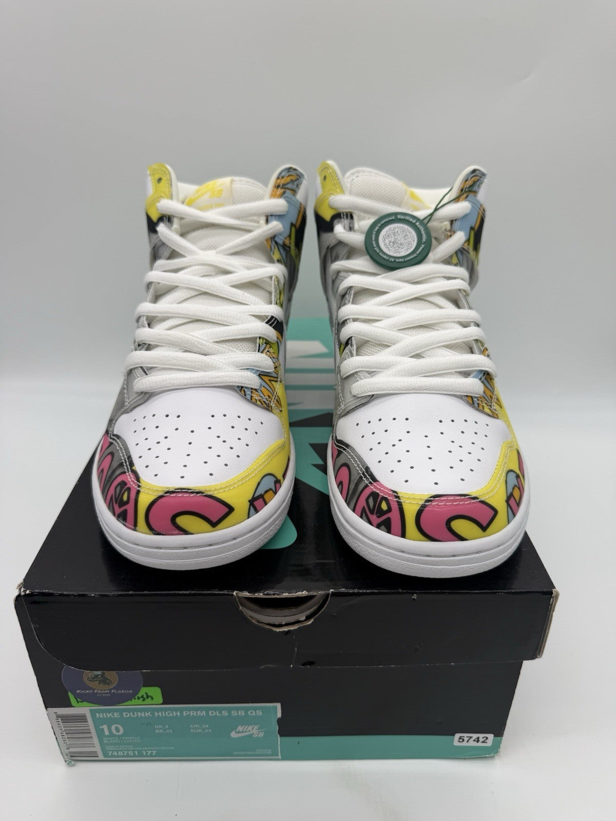 Size 10 - Nike SB Dunk High De La Soul 2015 (Brand New)