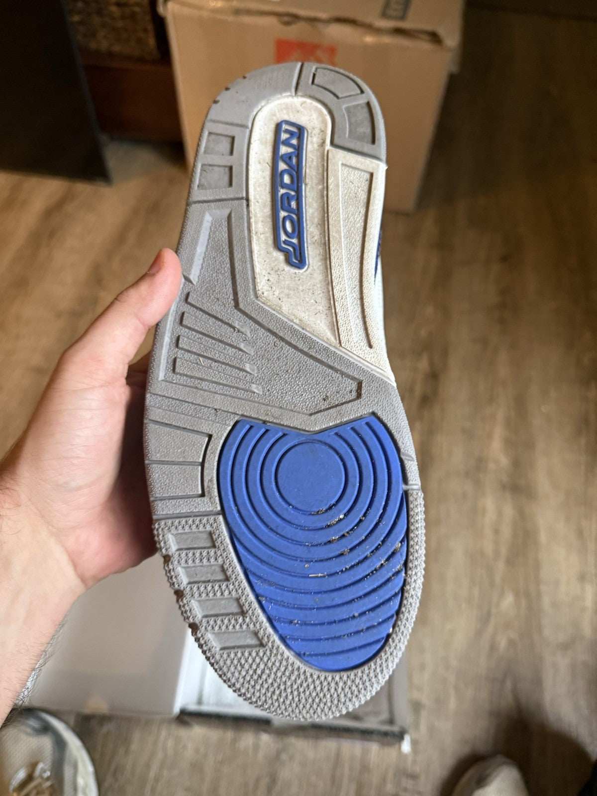 Size 10.5 - Jordan 3 Retro Mid Racer Blue
