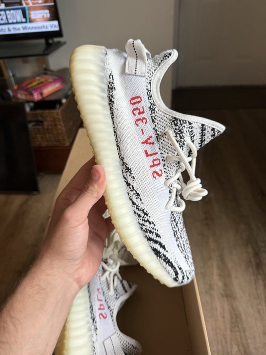 Size 11 - Yeezy Boost 350 V2 Zebra