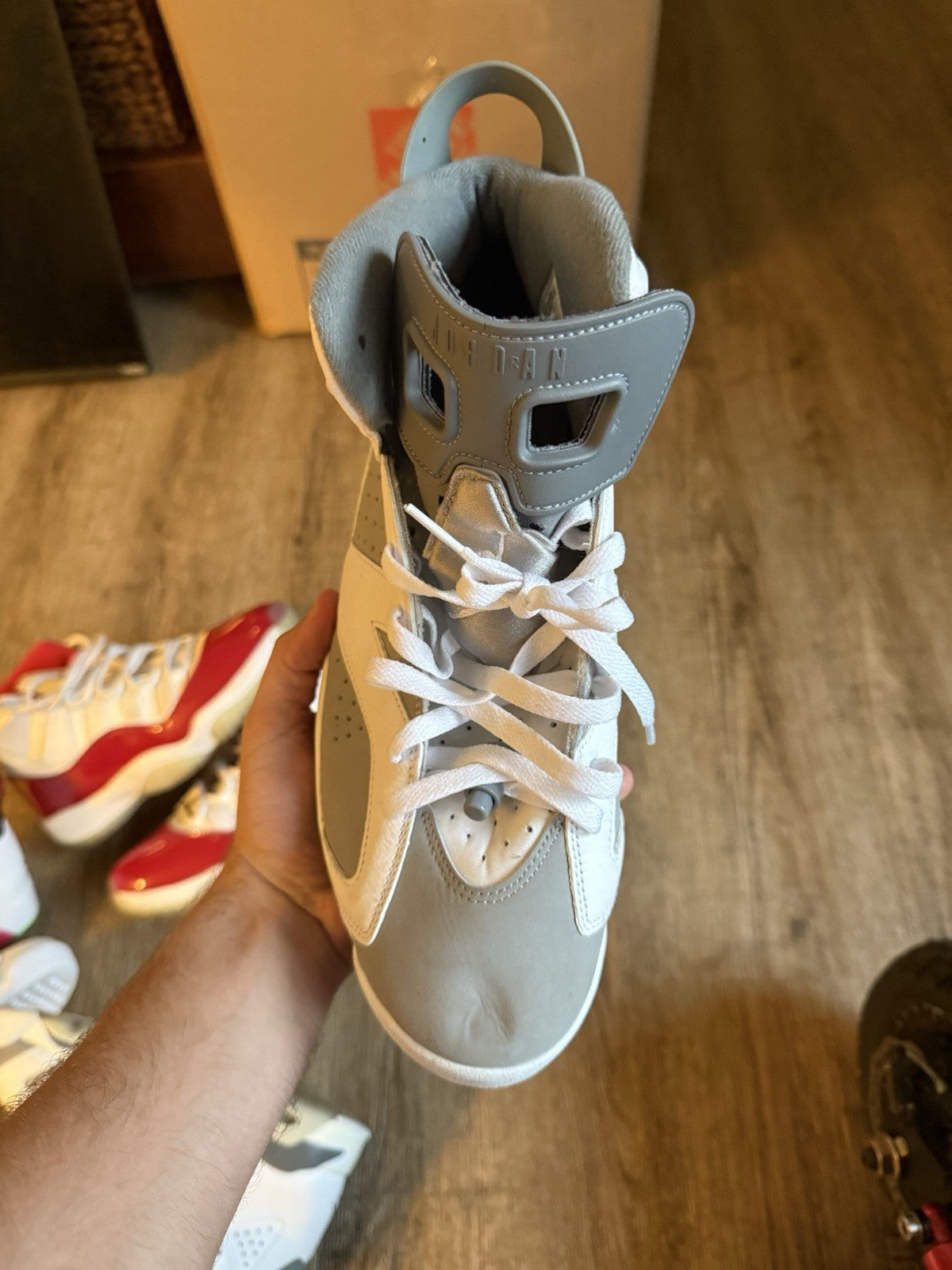 Size 12 - Jordan 6 Retro Cool Grey