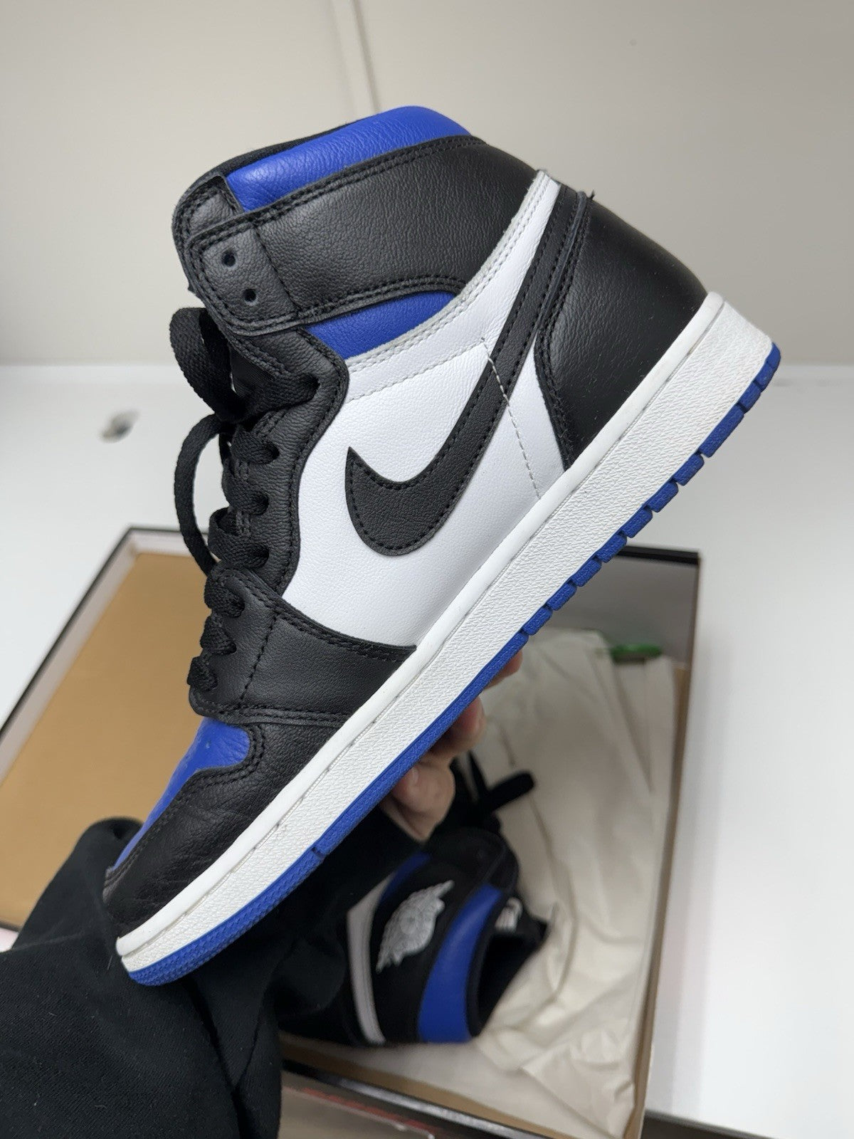 Size 9 - Jordan 1 Retro High OG Royal Toe