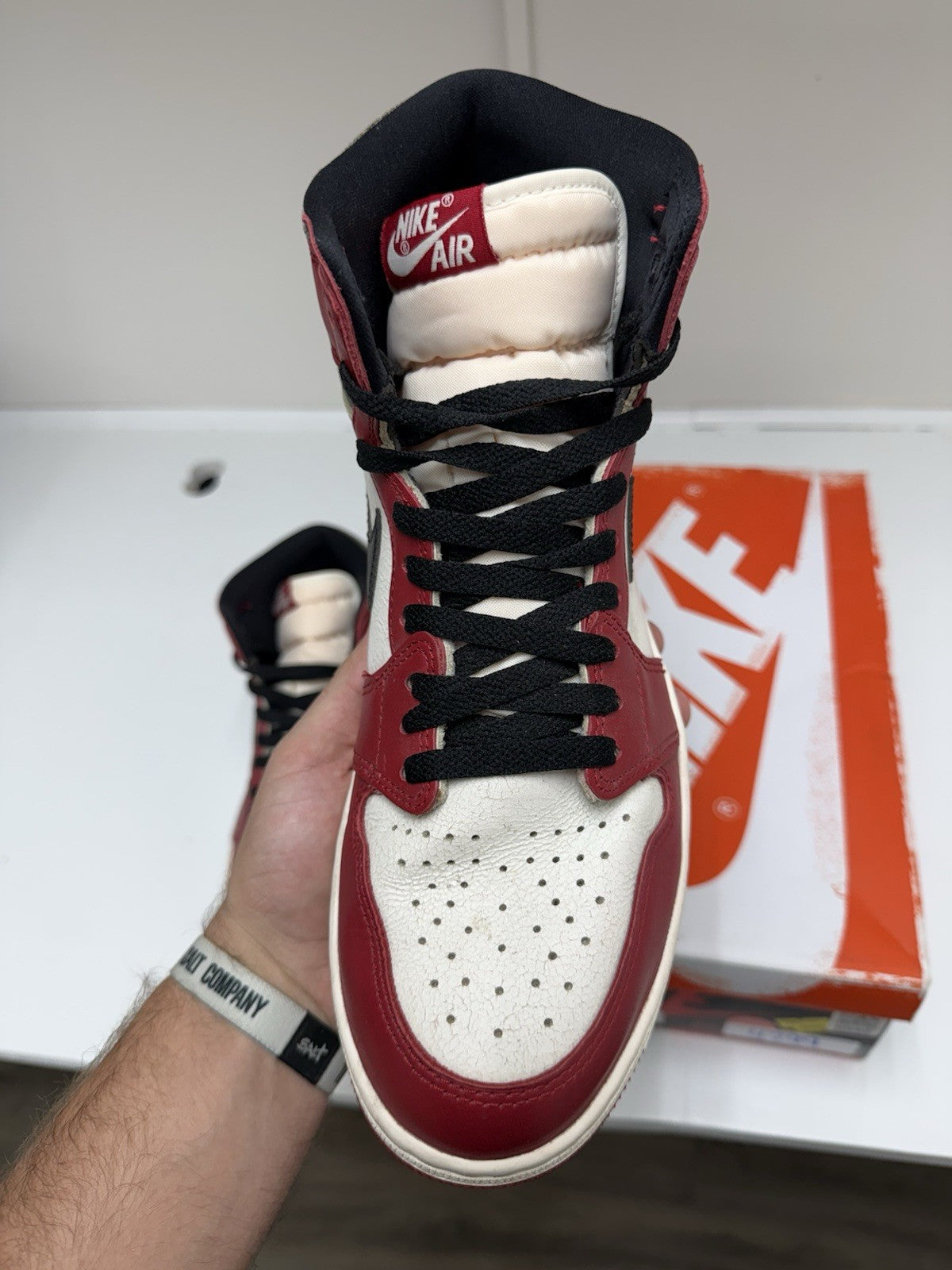 Size 10.5 - Jordan Retro 1 High OG Chicago Lost And Found