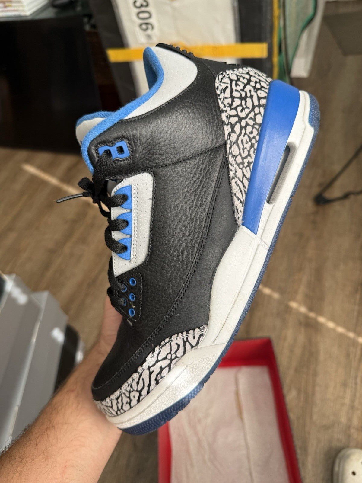 Size 11 - Jordan 3 Retro Sport Blue