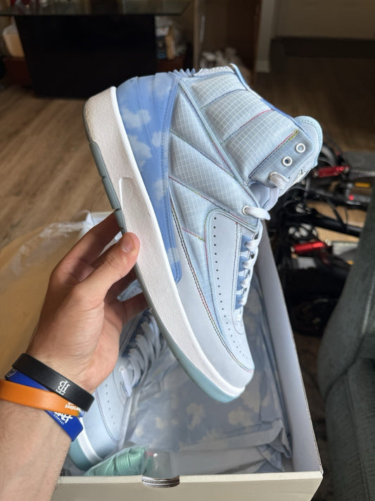 Size 11.5 - Jordan 2 Retro x J. Balvin Blue 2022 Super Clean!!