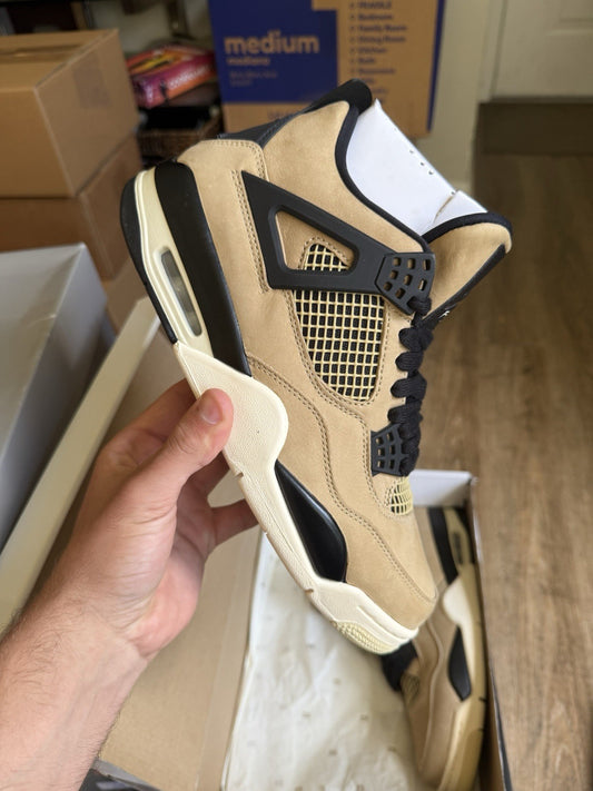 Size 9M/10.5W - Jordan 4 Retro Fossil (Brand New)