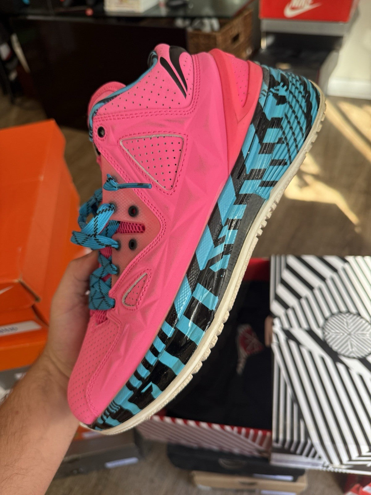Size 9.5 - Li-Ning Way of Wade WOW 2 Flamingo