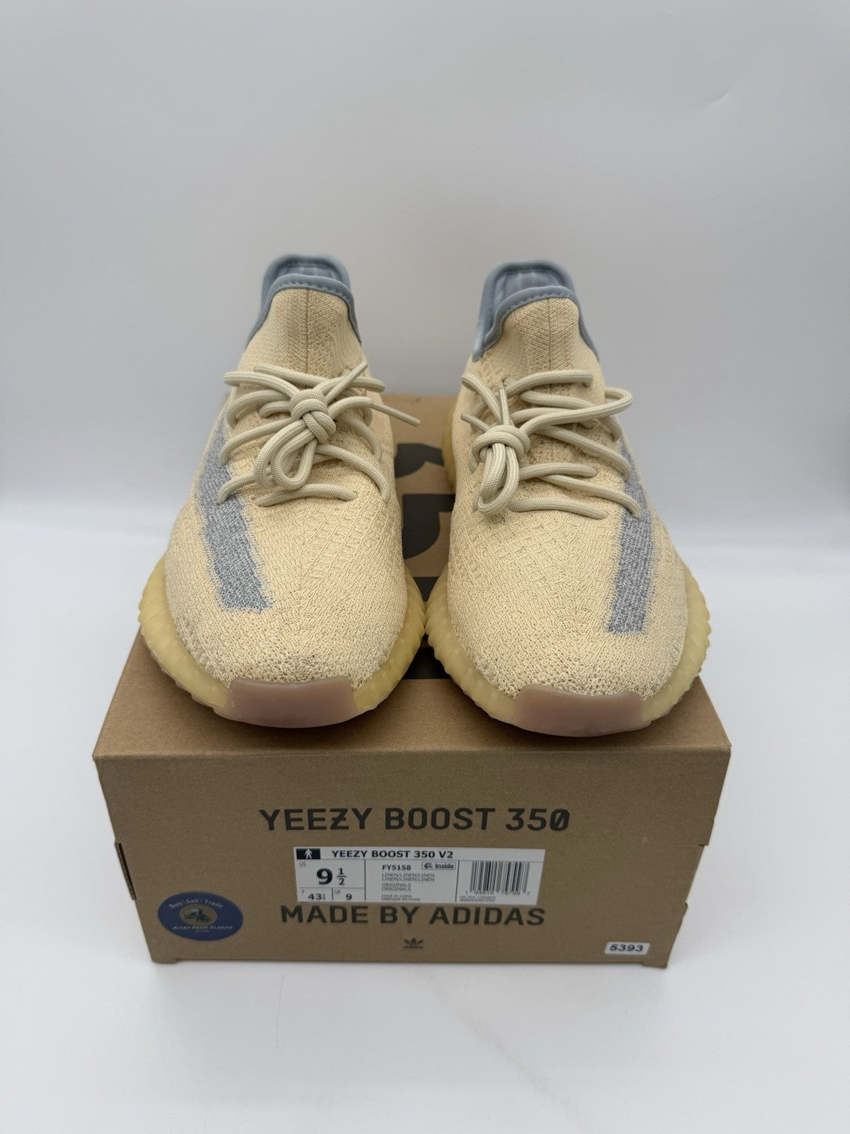 Size 9.5 - adidas Yeezy Boost 350 V2 Linen