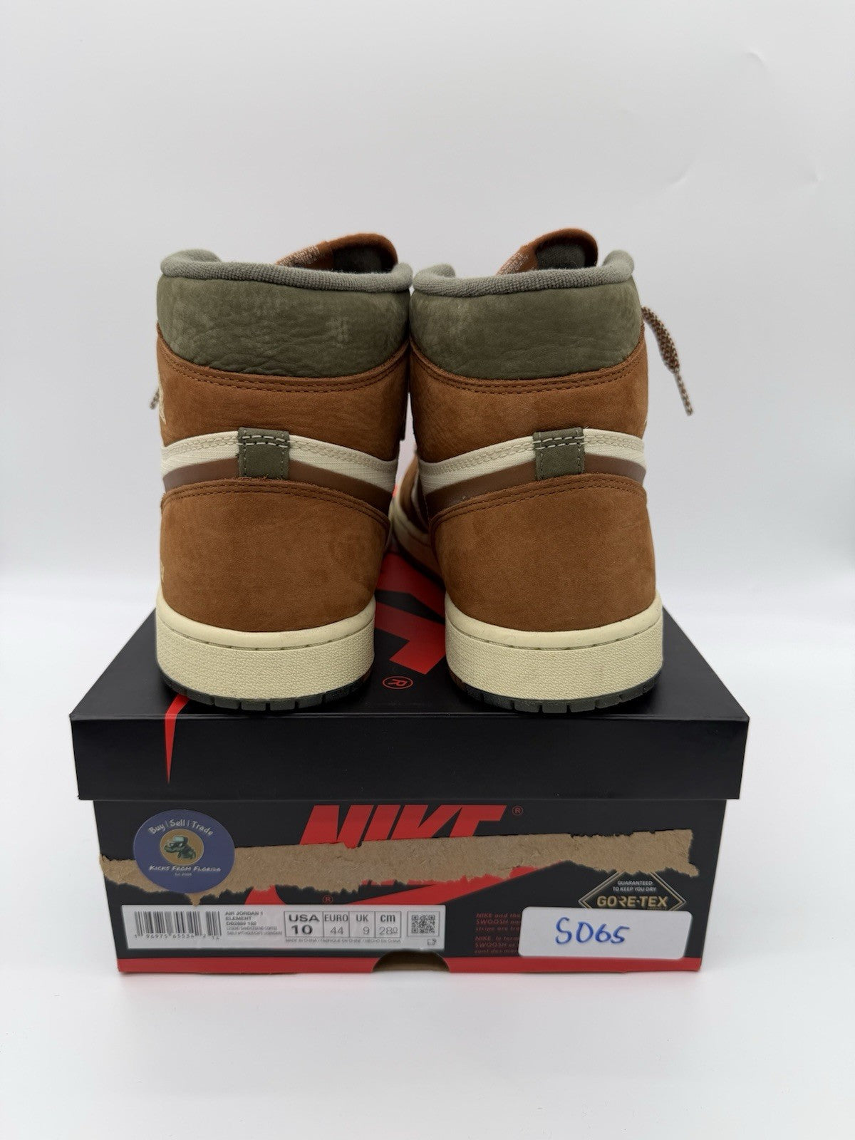 Size 10 - Jordan 1 High Element Gore-Tex ‘Legend Coffee’