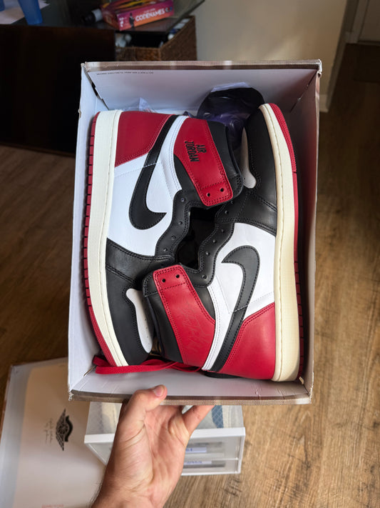 Size 13 - Jordan 1 Black Toe Reimagined (Brand New)