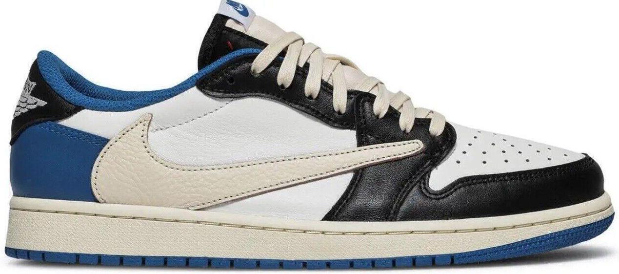 Size 10.5 - Jordan 1 Retro Travis Scott x Fragment Low (Brand New)