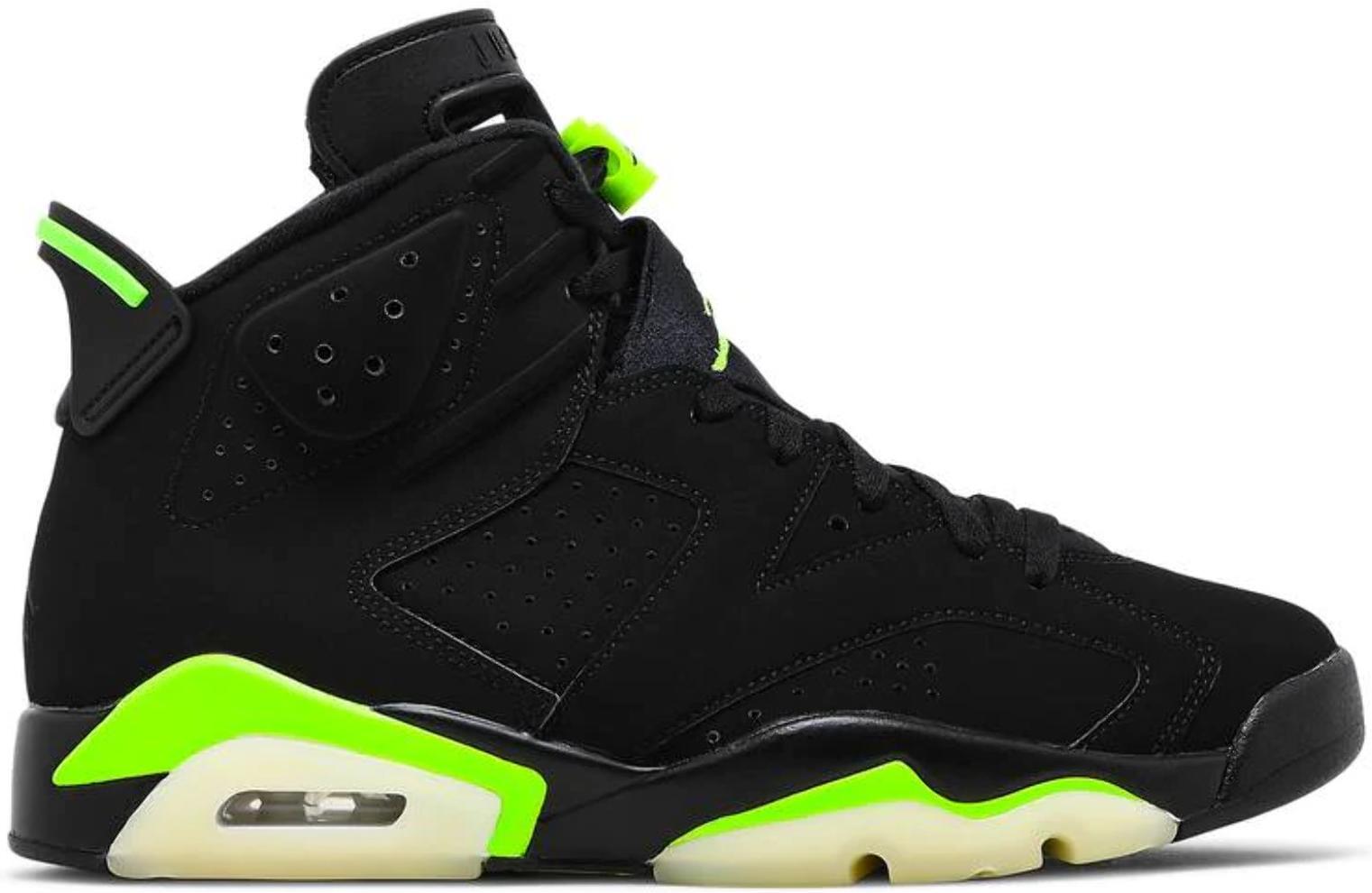 Size 8 - Jordan 6 Retro Electric Green